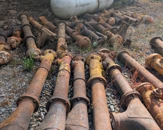 Old Hydrants from Roslyn, WA. Late 1800's through 1940's