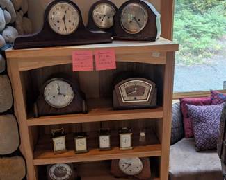 Mantel clock and carriage clock collection