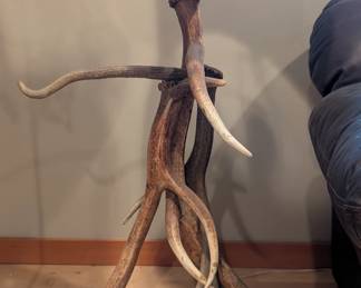 Antler lamp
