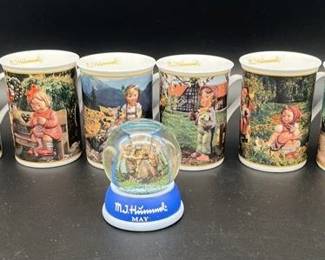 MJ Hummel Mugs & Snow globe