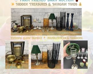 Evening Glow Bundle 🕯 (Candlesticks & Holders)
