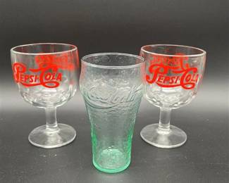 Pepsi - Coke Collectibles Glassware