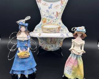 Hannah's Song Dolls and Planter Bundle of 3