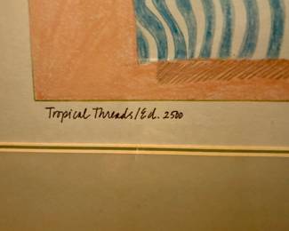 Signed - Susan Singleton - Tropical Threads/Ed. 2500 