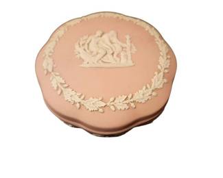 Pink Wedgewood Trinket Box