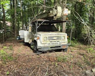 Chevrolet Bucket Truck Scrap Item