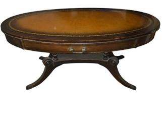 Antique Oval Coffee Table