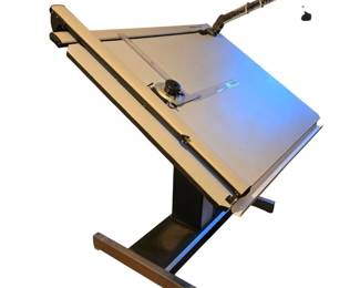 Vemco V Track 612 Drafting Machine with Table