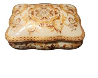 Amita Lidded Trinket Box