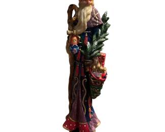 Lenox Czars of Christmas Pencil Santa Figurine