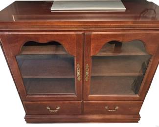 Lexington Cherry Wood TV Stand Cabinet