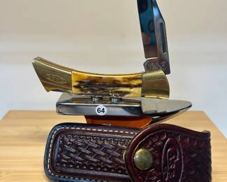1992 Case Large Stag Lock Back (new) $250.00