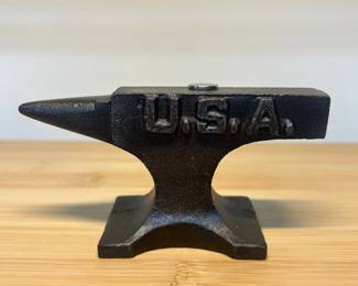 Small al steel Anvil $25.00