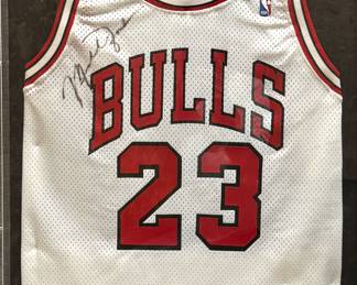 Michael Jordan Autographed Chicago Bulls Jersey – #23 Authentic NBA Collectible Memorabilia