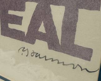 The Brawl in Montreal Limited Edition Print – Duran vs. Leonard 1980 Fight, Signed & Numbered