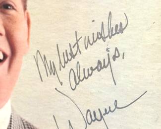 Framed Wayne Newton Autograph on ‘Sings Hit Songs’ Album – Vintage Capitol Records Collectible