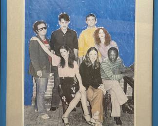 Saturday Night Live Original Cast Signed Display – Belushi, Aykroyd, Radner, Chase & More