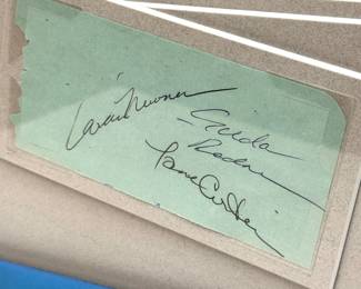 Vintage 1970s SNL Autograph Collection – Original Cast Signatures Framed Display