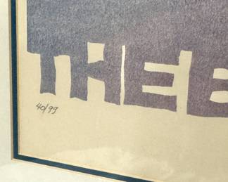 Signed Lithograph ‘The Brawl in Montreal’ – 1980 Duran vs. Leonard Boxing Art, Limited Edition 40/99