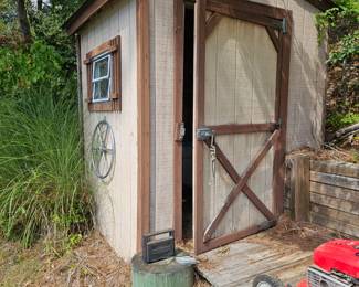 2 SMALL SHEDS WITH STUFF!!