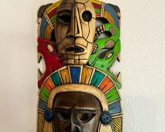 Mexico Mask hand carved 