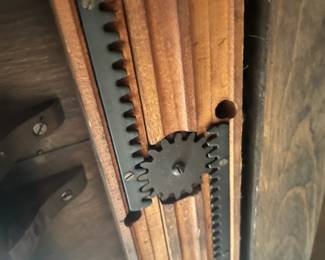 mechanism under the Bakers Dining Room Table