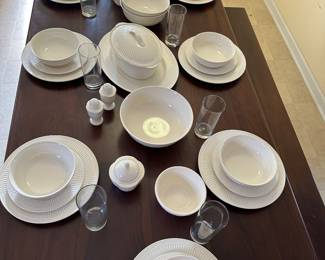 Mikasa everyday dinnerware. 