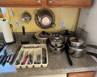 Revereware pots and pans