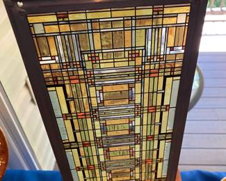 Frank Lloyd Wright stained glass!