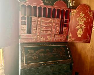 Chinosorie bookcase secretary