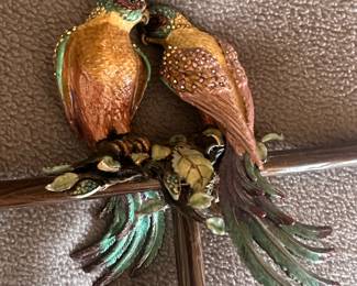 Jay Strongwater rare towel holder
