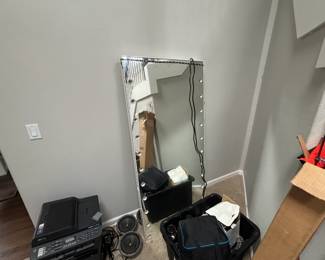 floor lighted mirror, printers
