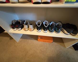 mens nike and jordan shoes size 11 to 11.5