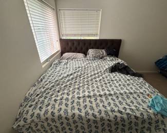 queen mattress and bed frame