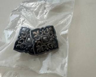 James Avery French clip earrings