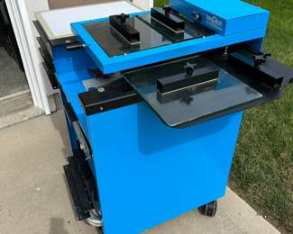 Green Earth Designs Slide a Print Commercial Grade Screen Printing System