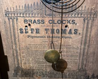 Seth Thomas Mid 1800's Shelf Clock