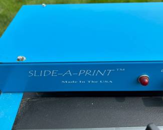 Green Earth Designs Slide a Print Commercial Grade Screen Printing System