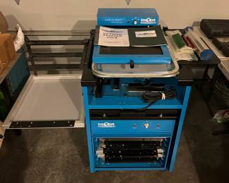 Green Earth Designs Slide a Print Commercial Grade Screen Printing System