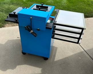 Green Earth Designs Slide a Print Commercial Grade Screen Printing System