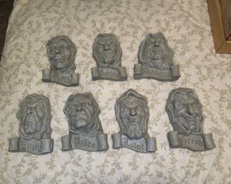 7 Deadly Sins Plaques