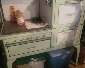 antique Moore Stove from Joliet, fab condition