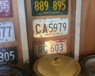 antique and vintage license plates