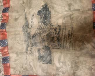 WWI silk hanky