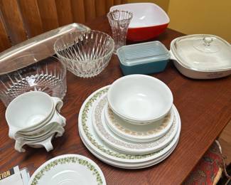 kitchenware corning and pyrex