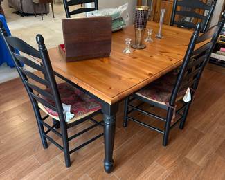 Best Deal- Like New Table with 6 chairs $150