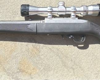 Ruger 10/22 .22 LR with pursuit rimfire 3-9x32 scope. To purchase bring your state ID & LTC required. 