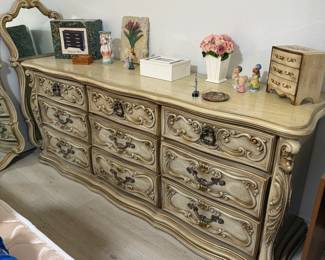 Dresser with Mirrors