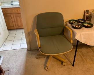 Vintage Charles Pollock office chair