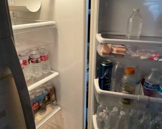Interior of fridge-working condition